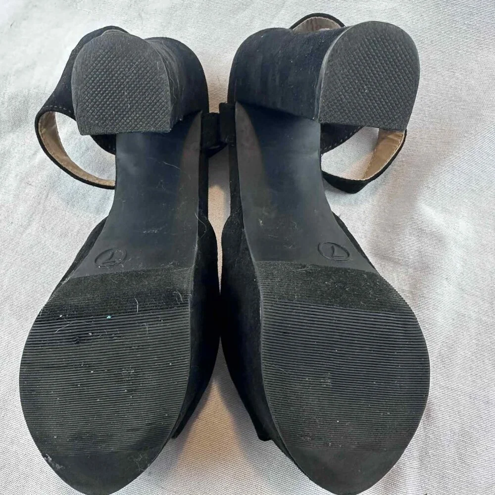 Candie’s Black Platform‎ Heels | Size 7.5